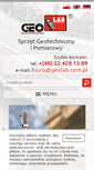 Mobile Screenshot of geolab.com.pl